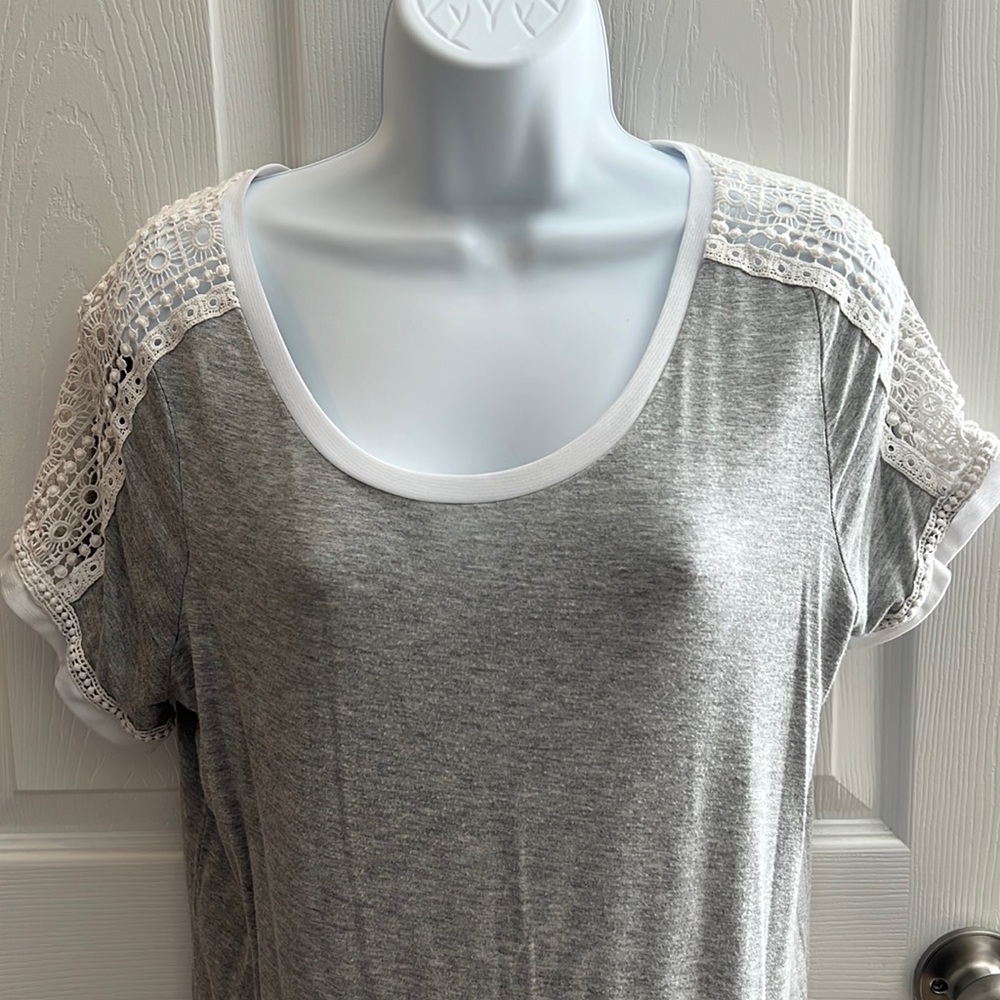 Faded glory grey shirt